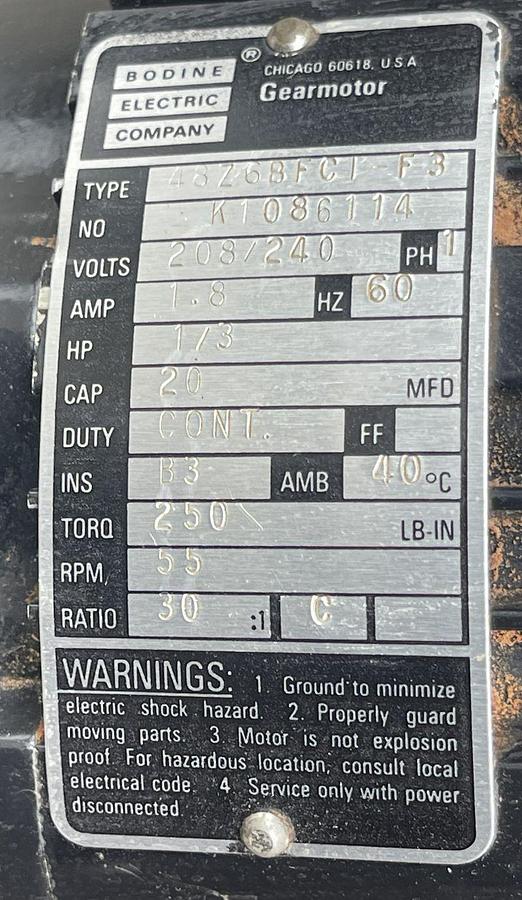 Used Groen Model TDB/7-20: Serial # 126191 5 Gallon Capacity Fudge Mixer