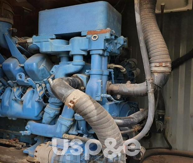 Used 6 MW 2014 Used MTU 12V4000G63 Diesel Generator Sets