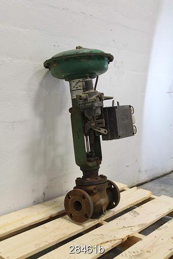 Used Fisher Ed Steam Control Valve, 2", #28461