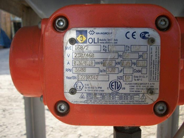 Used Screen, Vibratory, 32" x 17" x 17", 1/2 Hp, Custom #S741358