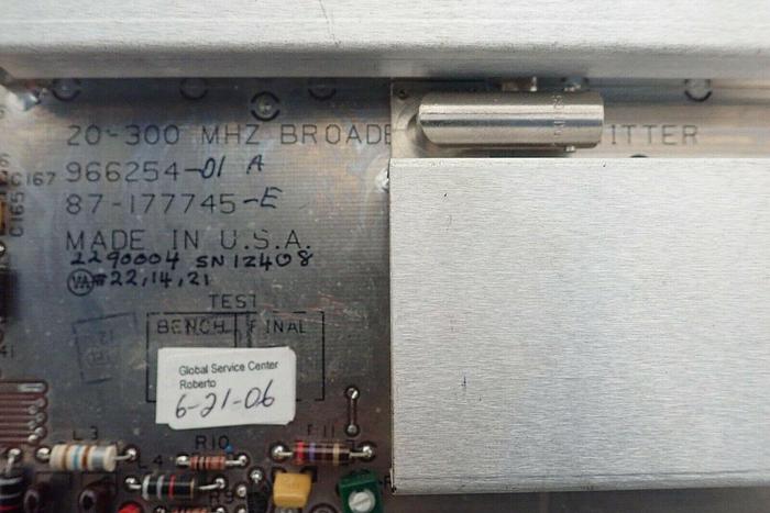 Used 20-300 MHz Broadband Transmitter 966254-01A 87-177745-E Board