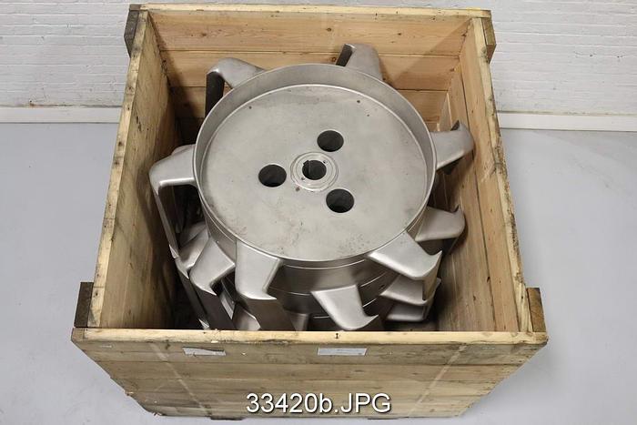 Unused Voith VPS31 Pressure Screen Multi Foil Rotor #33420