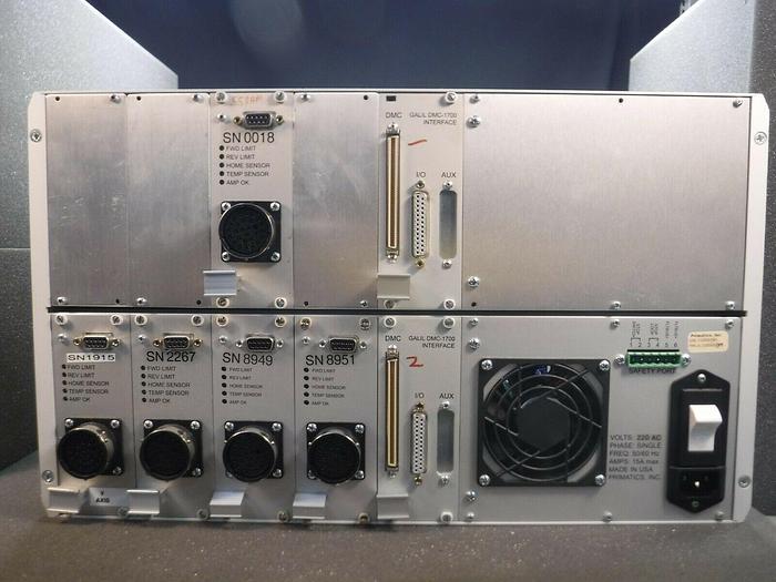 Used Primatics Motor Drive Chassis 0-7200-0039 With 7 Interfaces, Made In The USA