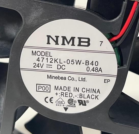 NMB 2712KL-05W-B40 Axial Fan 0.48A DC 24V