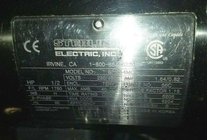 Used Lightning Stainless Steel Drum Mixing Blending Machine Mix Mixer with extra Blades