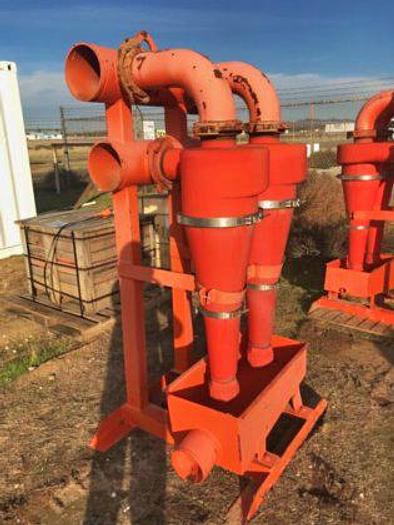 Used MI SWACO 2-12 De-Sander, 1000 GPM (Two units available)