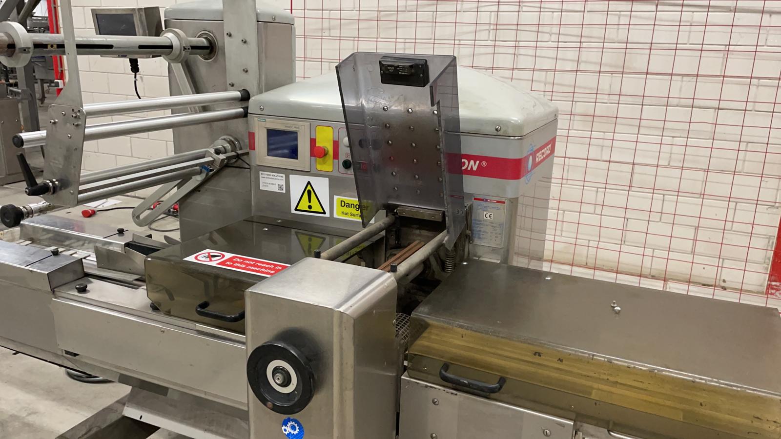 Used 2007 Record Scorpion horizontal wrapper