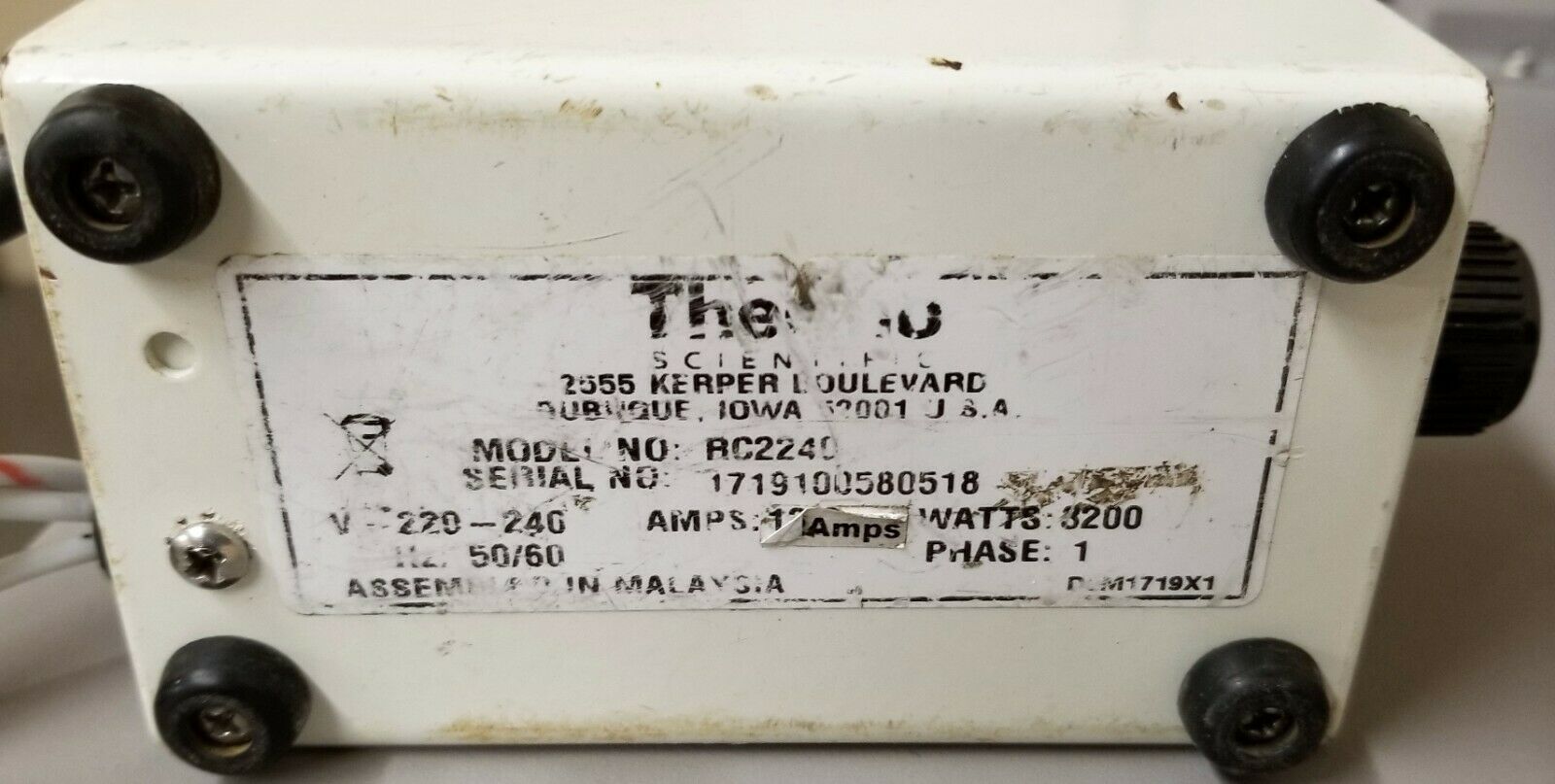 Used Sold Thermo Scientific RC2240 Aluminum Top Hot Plate with Remote