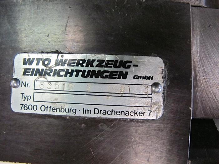 Gebraucht Angetriebenes Werkzeug VDI 50 Werkzeugaufnahme WTO