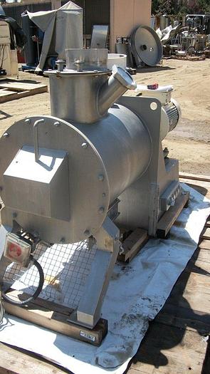 Used Mixer, Paddle, 5 CF, 316 S/st, Winkworth, Mdl RT80, Plow Mixer, #S741742