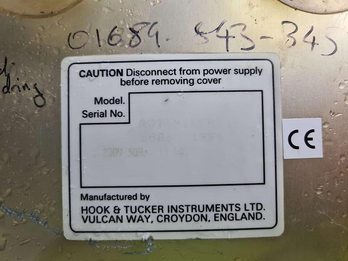 Used Hook and Tucker Rotamixer vortex mixer