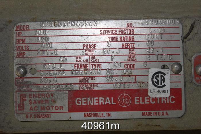 Used Voith Sulzer VPS 35 Pressure Screen #40961