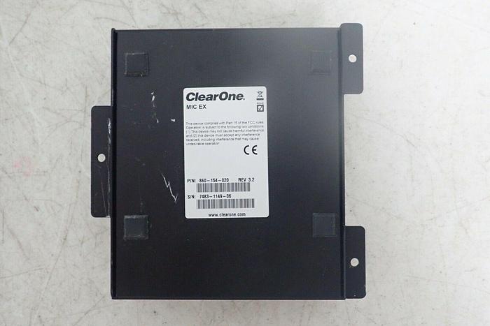 Used ClearOne 860-154-020 Interact MIC EX 3-Channel Microphone Extension Module 671010540208