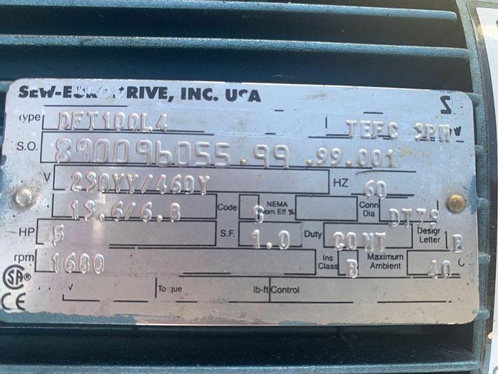 Used Votator, 6" x 36", Triple Barrel, 316 S/st, Alfa Laval, Contherm #C744219