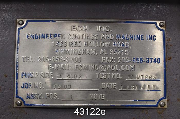 Used NASH CL2003 #43122