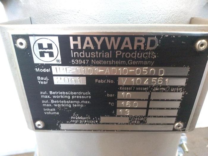 Gebraucht Hochleistungs-Beutelfilter Gehäuse TBF-0101-AD10-050D, Hayward, überholt
