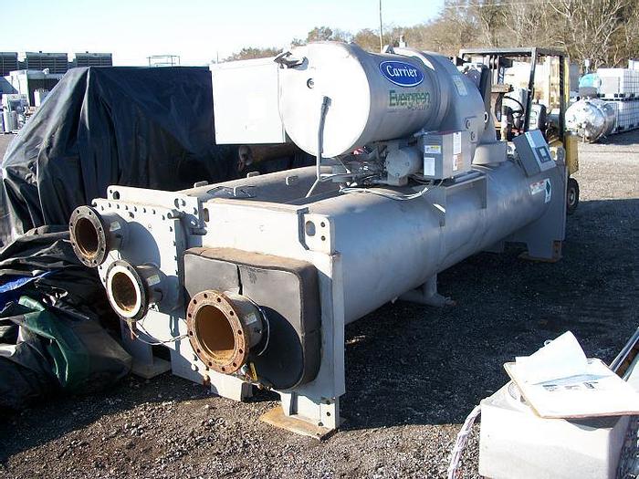 Used Carrier approximately 300 Ton Hermetic Centrifugal liquid type chiller