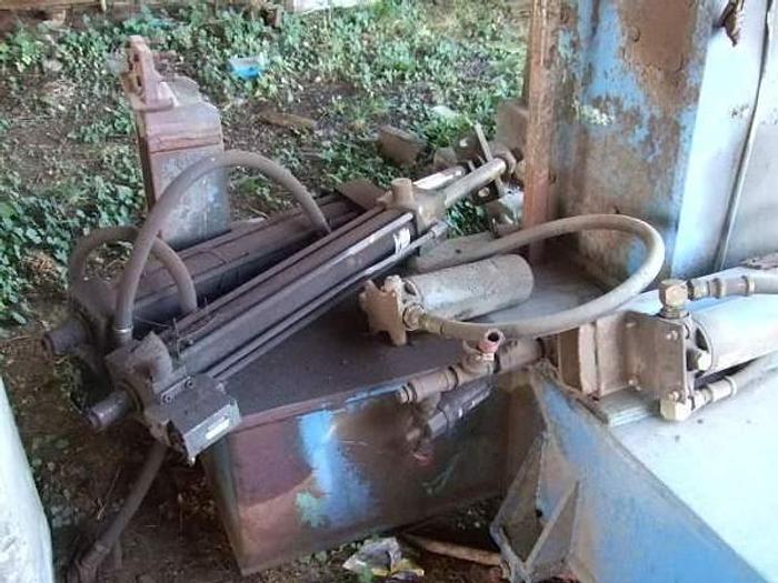 Used 6' L-B Twin Bandmill c/w Reducer Heads