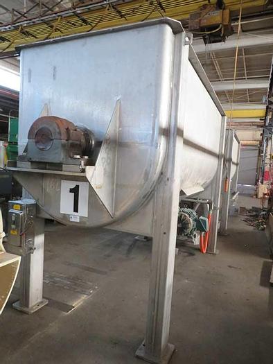 Used 250 CU. FT. RIBBON BLENDER - S/S - 75 HP