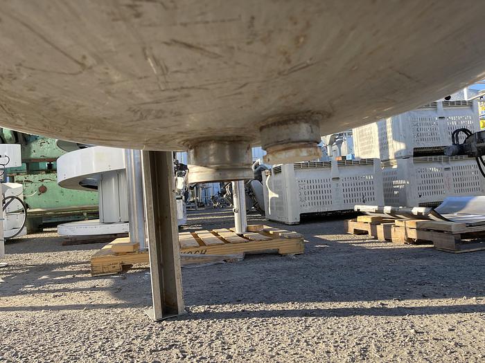 Used 200 Gallon Stainless Steel Storage Tank MFG Everfilt Model SSM48