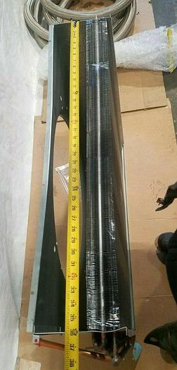 Used NEW Hot Water Reheat Duct Heater Heat Exchange with Duct Housing 24" High Output