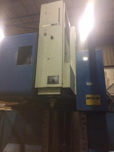 Used SUPERMAX MAX 8 GEARED HEAD VERTICAL MACHINING CENTER WITH FANUC OM CONTROL