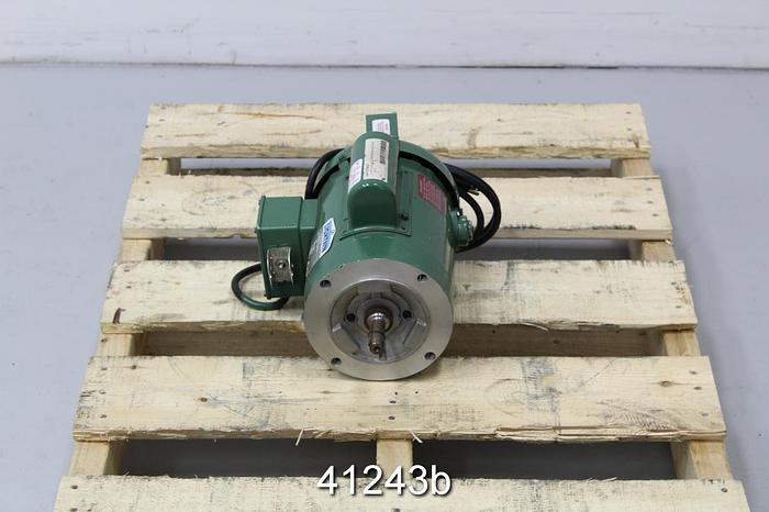 Used Lightnin 2722875PSP Top Mount Agitator Motor, .25Hp, 1750Rpm, 115/230Volts #41243