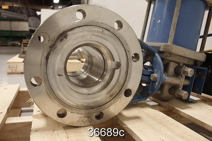 Used Neles Jamesbury 6 7150313600MT2 6" Ball Control Valve #36689