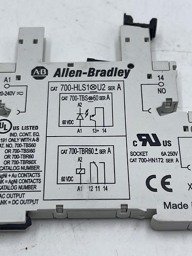 Used Allen-Bradley 700-HLS1 U2 Ser A