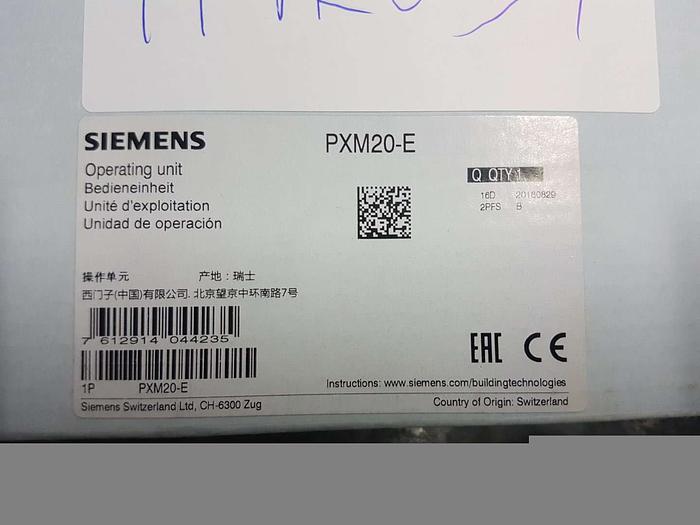 Used SIEMENS PXM20-E Operating Unit