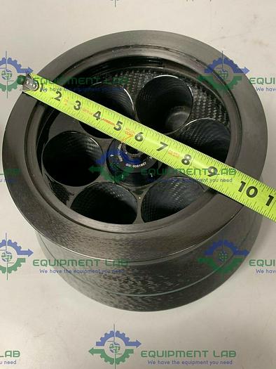 Used Beckman Coulter FiberLite F10BCI-6x500y  Rotor 6x500 mL 10,000 RPM
