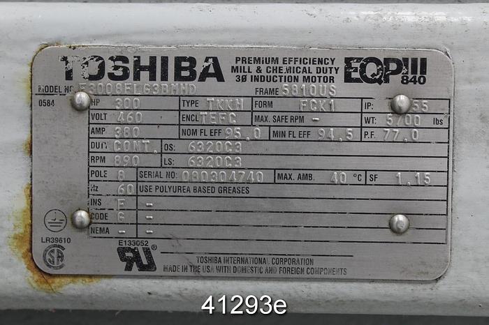 Used TOSHIBA 8J4300L1KP #41293