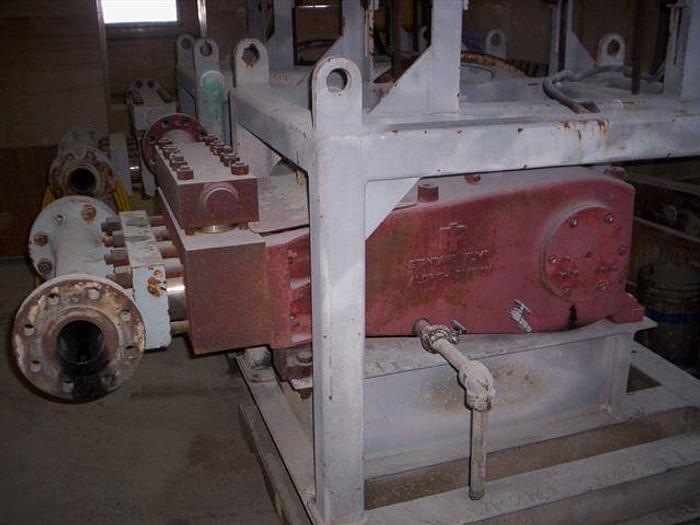 Used Ingersoll Rand 4HS3 Triplex Pump