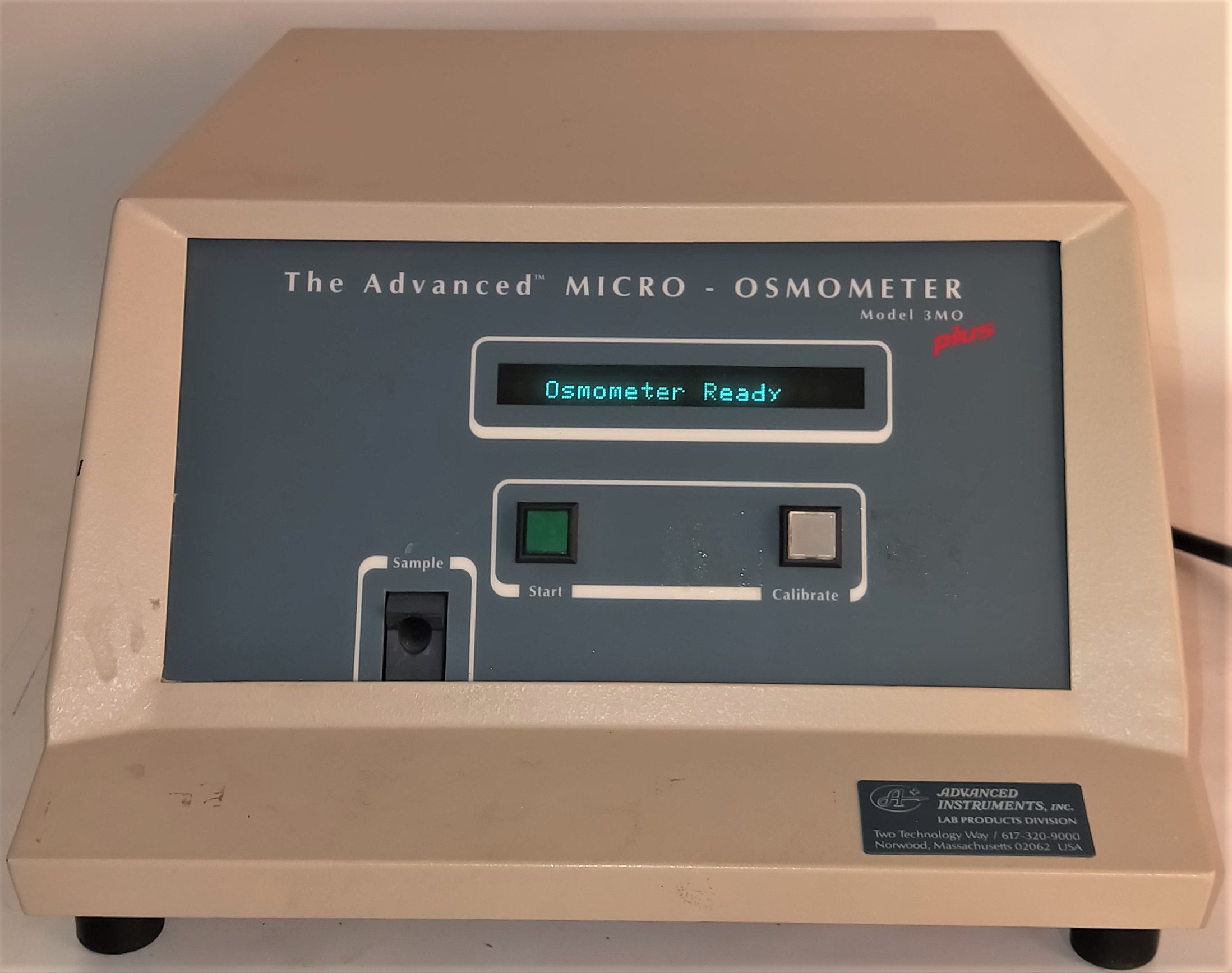 Used Advanced 3MO Plus Micro-Osmometer