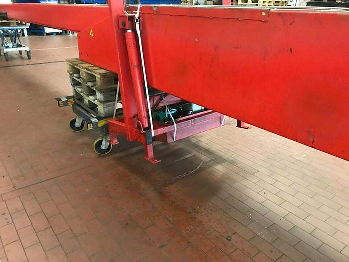 Gebraucht HERMANN SCHMIDT Teleskopförderer Förderband Transportband