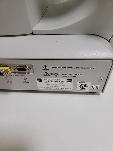 Used Zeiss Humphrey 597 Autorefractor