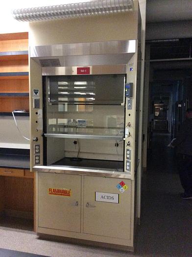 Used Jamestown Metal Products 4' Fume Hood, Model F-100-48