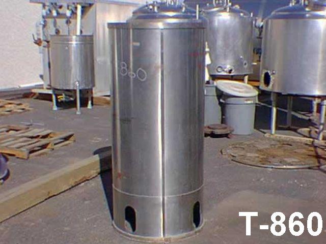 Usado 100 GALLON SINGLE SHELL TANK OPEN TOP 1" NPT OUTLET