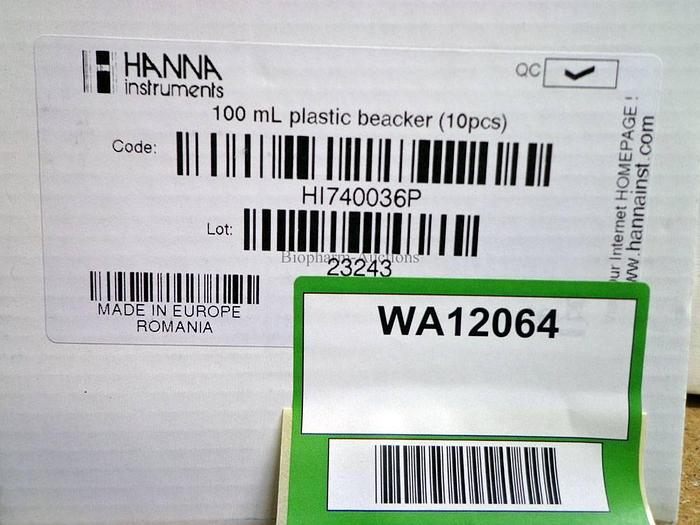 Used 100ml Plastic Beaker (10pcs)