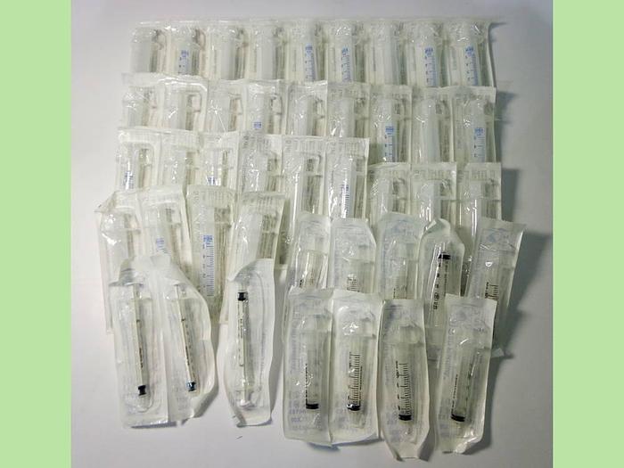 Used BD Plastipak Syringes, Assorted Sizes.
