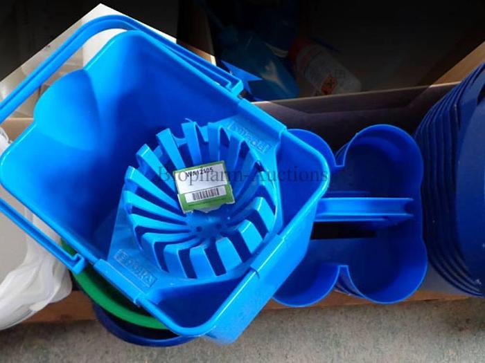 Used Various buckets and bins, plastic