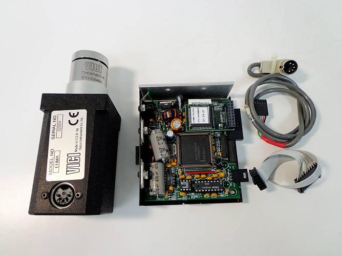 Used Vici Valco Instruments Modular Universal Valve/Actuator, Model EHMA, with Actuator Control Module.