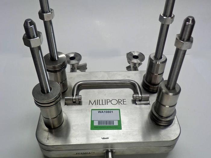 Used Stainless steel millipore valve