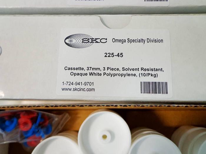 Used Air Sampling Consumables and Accessories.