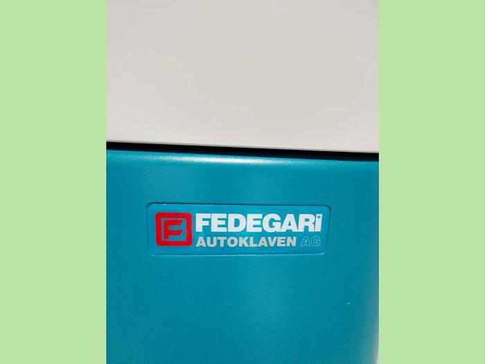 Used Fedegari Autoclave FVA2/A1, 75 litre Vertical Lab Sterilizer, with Counterpressure sterilization Option.
