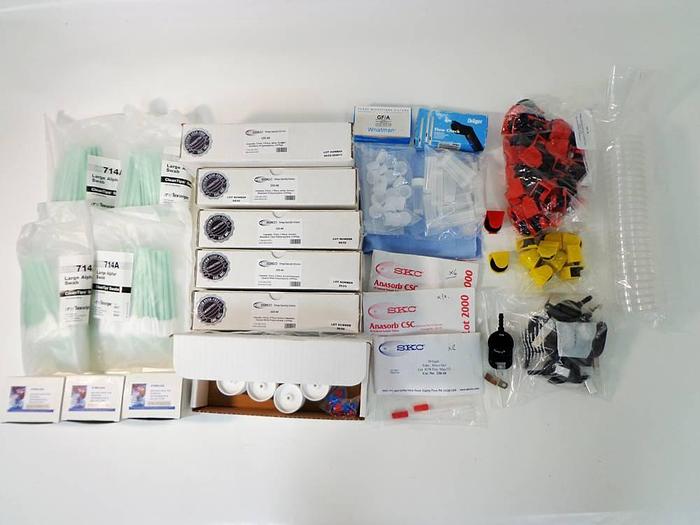 Used Air Sampling Consumables and Accessories.