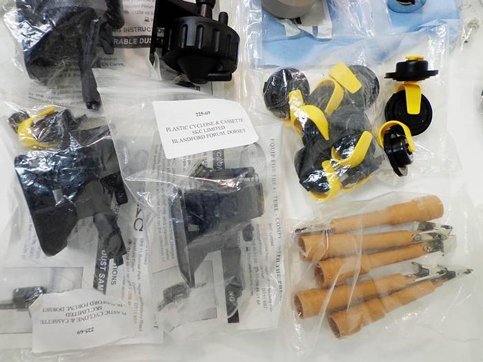 Used Air Sampling Consumables and Accessories.