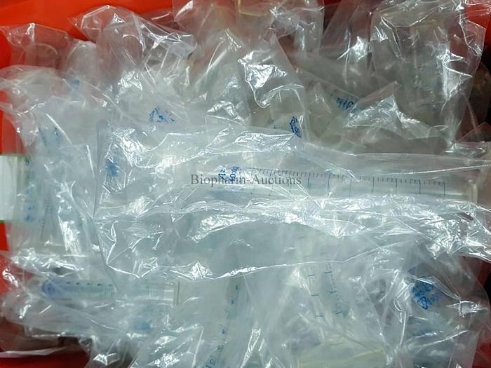 Used Plastic 10ml measuring tubes
