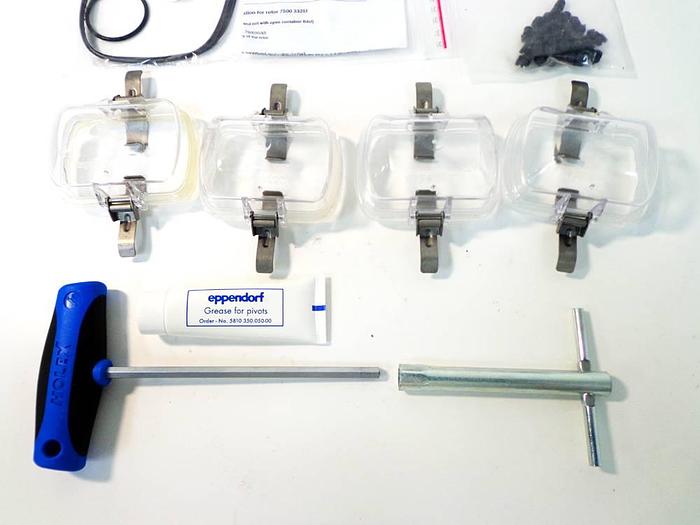 Used Assorted Centrifuge Accessories.