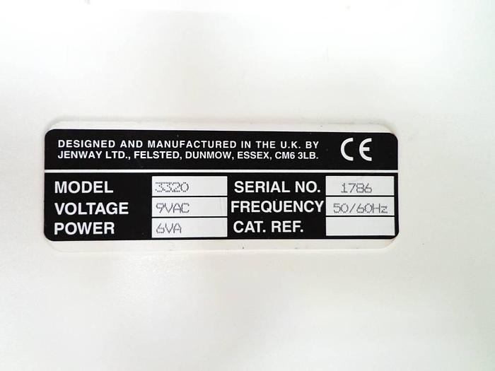 Used Jenway 3320 pH Meter.